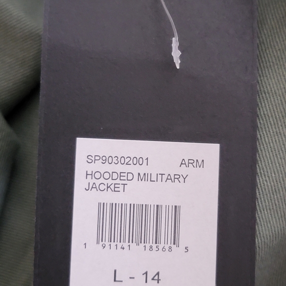 Spiritual Gangster Hooded Military Jacket - Picture 9 of 12